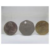 Estate Lot of Assorted Foreign Coins