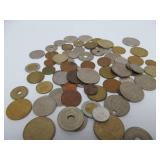 Estate Lot of Assorted Foreign Coins