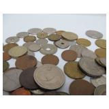 Estate Lot of Assorted Foreign Coins