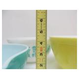 3 Vintage PYREX Bowls