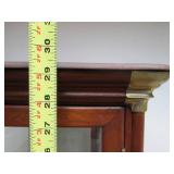 Awesome Original Antique PJ ROBERTS Knives Straight Parabola Razors Advertising Display Cabinet - Saint Paul