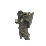 Nice Group of Vintage Pewter Sci-Fi Figural Woman Warrior Sculptures