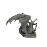 Larger Vintage Pewter Dragon Sculpture by Richard Kerr for Ral Partha - "Check Mate"