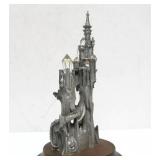 2 Larger Vintage Pewter Dragon Sculptures for Ral Partha
