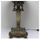 Very Nice Tiffany Style Stained Glass Table Lamp