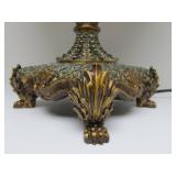 Very Nice Tiffany Style Stained Glass Table Lamp