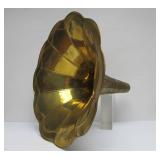 Large Vintage Brass Phonograph Horn