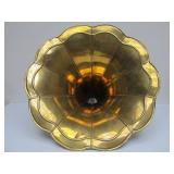 Large Vintage Brass Phonograph Horn
