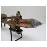 Great Looking Restored Antique Brass & Copper Gas-Powered EVERHOT Soldering Iron