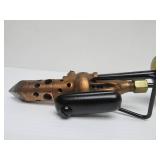 Great Looking Restored Antique Brass & Copper Gas-Powered EVERHOT Soldering Iron