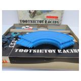 Vintage TootsieToy Slot Car Racing Set w/Cars