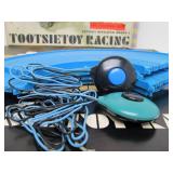 Vintage TootsieToy Slot Car Racing Set w/Cars