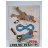 Vintage TootsieToy Slot Car Racing Set w/Cars