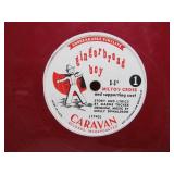 Collection of Vintage Colorful Vinyl Records