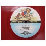 Collection of Vintage Colorful Vinyl Records