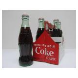 COCA COLA Bottle Telephone & Unopened 6-Pack