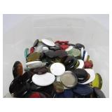 Large Lot of Colorful Vintage "End of Day" Glass Discs