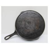 Old Vintage GRISWOLD No. 8 Cast Iron Skillet - 704H #1
