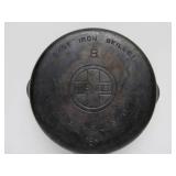 Old Vintage GRISWOLD No. 8 Cast Iron Skillet - 704H #1