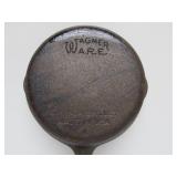Nice Lot of 5 Vintage WAGNER Cast Iron SKillets