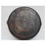 Old Vintage GRISWOLD No. 8 Cast Iron Skillet - 704H #3
