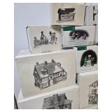 LARGE Lot of Mint in Box Department 56 Christmas Village Buildings Houses etc #1