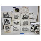 LARGE Lot of Mint in Box Department 56 Christmas Village Buildings Houses etc #2
