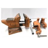 2 Quality Vintage PONY Bench Vises