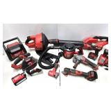 Great Lot of Good Working MILWAUKEE Cordless Power Tools w/Batteries & Charger