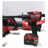 Great Lot of Good Working MILWAUKEE Cordless Power Tools w/Batteries & Charger