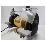 Working DEWALT Model DW758 Bench Grinder