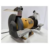 Working DEWALT Model DW758 Bench Grinder