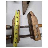 Lot of 4 Vintage JORGENSEN Wooden Woodworking Clamps