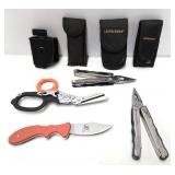 Group of LEATHERMAN Multi-Tools etc