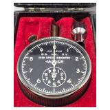 Vintage JAEGER Watch Company U.S. Air Force Portable Tachometer - Disk Speed Indicator