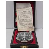 Vintage JAEGER Watch Company U.S. Air Force Portable Tachometer - Disk Speed Indicator