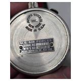 Vintage JAEGER Watch Company U.S. Air Force Portable Tachometer - Disk Speed Indicator