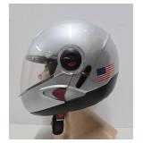 DUCATI Meccanica Motorcycle Racing Helmet Size L or XL