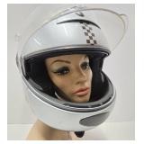 DUCATI Meccanica Motorcycle Racing Helmet Size L or XL