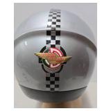 DUCATI Meccanica Motorcycle Racing Helmet Size L or XL