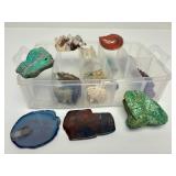 Excellent Estate Lot of Larger Size Exotic Stones, Minerals Fossils & More #1