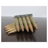 Original WW2 Ammo Belt w/Original Ammo