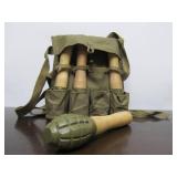 Vietnam War era Dummy Grenade Training Set w/Pouch
