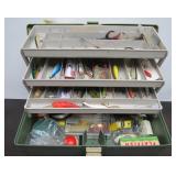 Very Nice Tackle Box FULL of Fishing Lure & Accessories