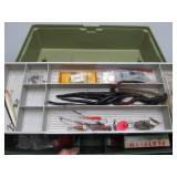 Very Nice Tackle Box FULL of Fishing Lure & Accessories