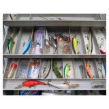 Very Nice Tackle Box FULL of Fishing Lure & Accessories