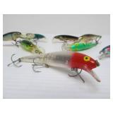 2 Sided Tackle Box Full of Fishing Lures