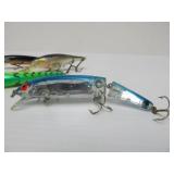 2 Sided Tackle Box Full of Fishing Lures