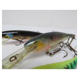 2 Sided Tackle Box Full of Fishing Lures
