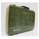 2 Sided Tackle Box Full of Fishing Lures